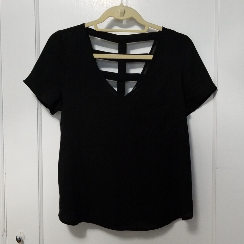 V-neck top